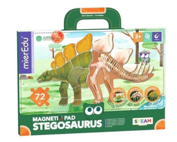 Magnetická tabulka Dinosauři - Stegosaurus