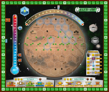 Mars: rozšíření 1 - Hellas a Elysium