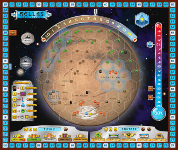 Mars: rozšíření 1 - Hellas a Elysium