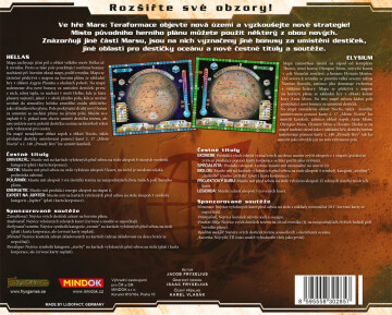 Mars: rozšíření 1 - Hellas a Elysium