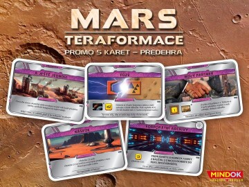 Mars: Teraformace - Předehra 5 promo karet