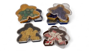 Miska Meeple Barva: Fialová, Velikost: Velký