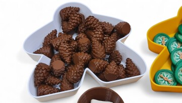 Miska Meeple Barva: Fialová, Velikost: Velký