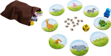 Moje první naučná ZOO Sada 10 edukativních her