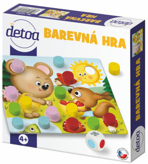 Mozaika/vkládačka - barevná hra