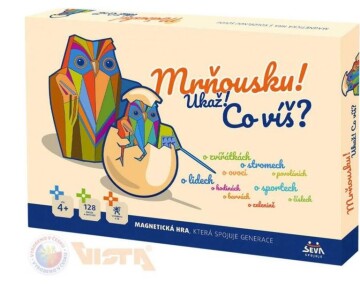 Mrňousku! Ukaž! Co víš? - společenská magnetická hra