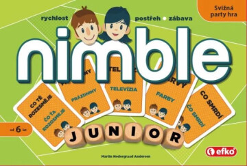 Nimble Junior - postřehová dětská party hra se slovy
