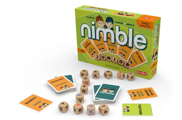 Nimble Junior - postřehová dětská party hra se slovy