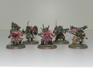 Nurgle Rotbringers: Putrid Blightkings