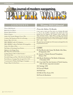 Paper Wars Issue 97: Battle for Galicia