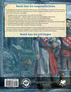 Pendragon RPG Gamemasters Handbook