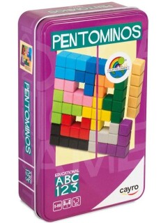 Pentomino Metal Box