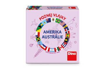 Poznej vlajky - Amerika a Austrálie