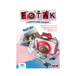 Růžový foťák s termotiskem - Albi