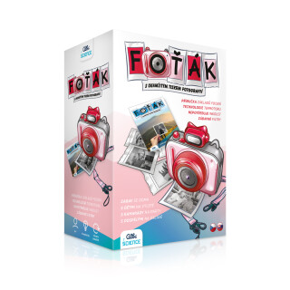 Růžový foťák s termotiskem - Albi