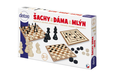 Šachy, Dáma a Mlýn