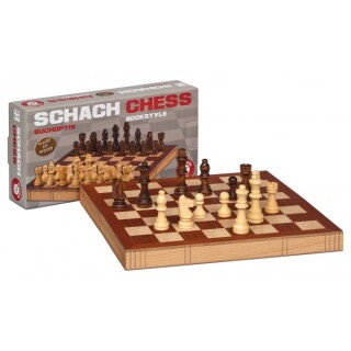 Šachy dřevěné BOOKSTYLE