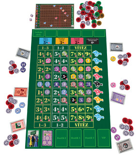 Sázky, prosím! + herní podložka (playmat)