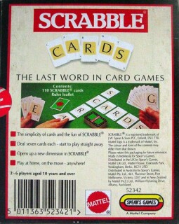 Scrabble Cardgame