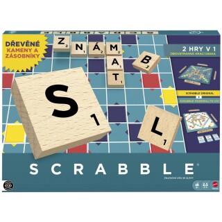 Scrabble CZ (Dřevěná edice)