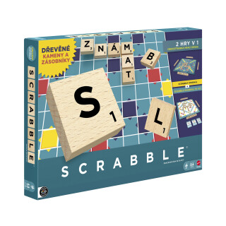 Scrabble dřevěná edice cz