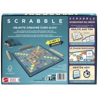 Scrabble dřevěná edice