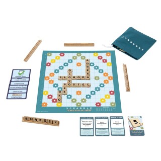 Scrabble dřevěná edice