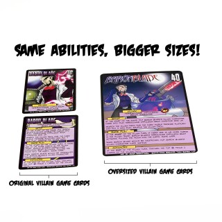 Sentinels of the Multiverse: Oversized Villain Cards