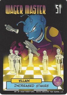 Sentinels of the Multiverse: Wager Master Villain Mini-Expansion