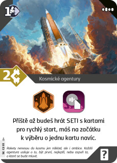 SETI: Kosmické agentury + promo