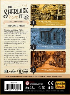 Sherlock Files Vol 4 Fatal Frontiers