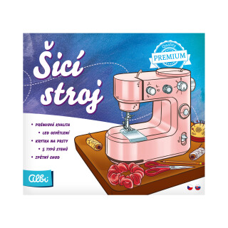 Šicí stroj - růžový (Science&Crafts)