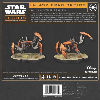 Star Wars: Legion - LM-432 Crab Droids - EN/DE/SP/FR
