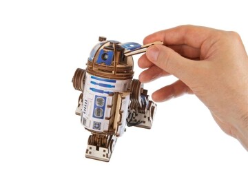 Star Wars R2-D2 (3D dřevěná mechanická skládačka)