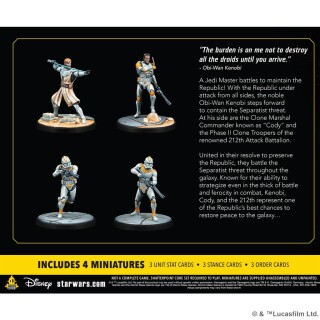 Star Wars: Shatterpoint – Hello There – General Obi-Wan Kenobi Squad Pack - EN/FR/IT/DE/ES