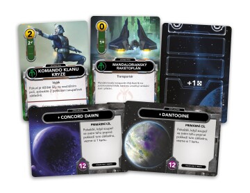Star Wars: The Deckbuilding Game – Mandalorian CZ (balíček frakce)