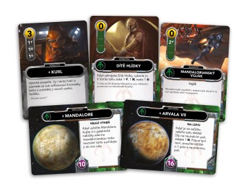 Star Wars: The Deckbuilding Game – Mandalorian CZ (balíček frakce)