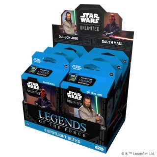 Star Wars: Unlimited – Legends of the Force - Spotlight Deck Varianta: Qui-Gon Jinn