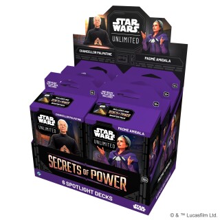Star Wars: Unlimited – Secrets of Power - Spotlight Deck Varianta: Chancellor Palpatine.