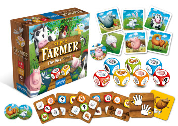 Superfarmář hra s kostkami