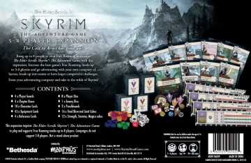 The Elder Scrolls V: Skyrim – The Adventure Game: 5-8 Player Expansion 2025 (close-out)