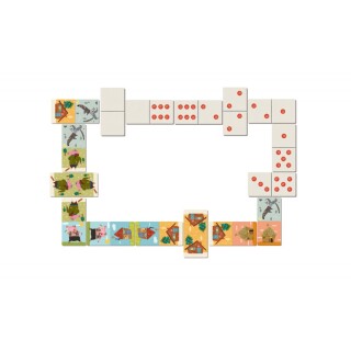 Three Little Pigs Domino