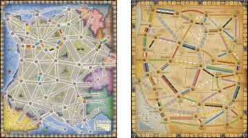 Ticket to Ride - France & Old West: Map Collection 6