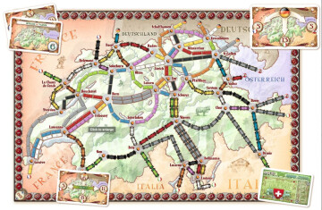 Ticket to Ride: India (Switzerland)