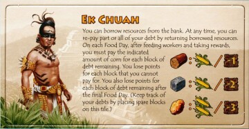 Tzolk'in: The Mayan Calendar - Tribes & Prophecies: Ek Chuah mini-expansion