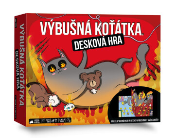 Výbušná koťátka: Desková hra Asmodee Blackfire
