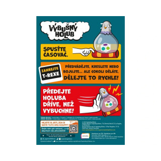 Výbušný holub Asmodee Blackfire