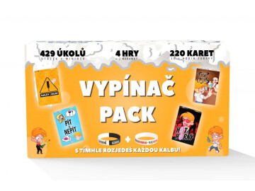 Vypínač PACK - Karetní párty set - David Batelka