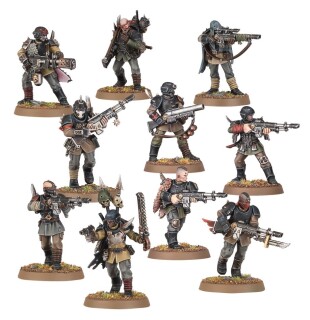 Warhammer 40000: Chaos space marines: Traitor guardsmen squad