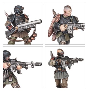 Warhammer 40000: Chaos space marines: Traitor guardsmen squad